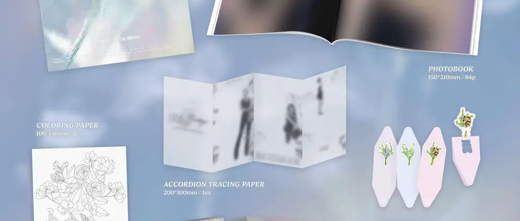 비비지(VIVIZ) The 1st Album [A Montage of ( )] (2종 SET) 상세페이지 2